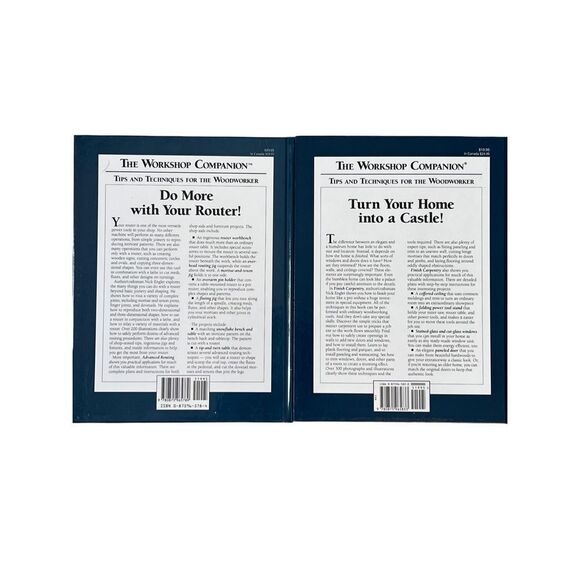 Seven (7) Educational Carpentry Books The Workshop Company & Woodworkers Journal - Picture 7 of 11